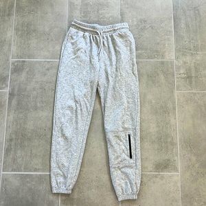 Grey sweatpants